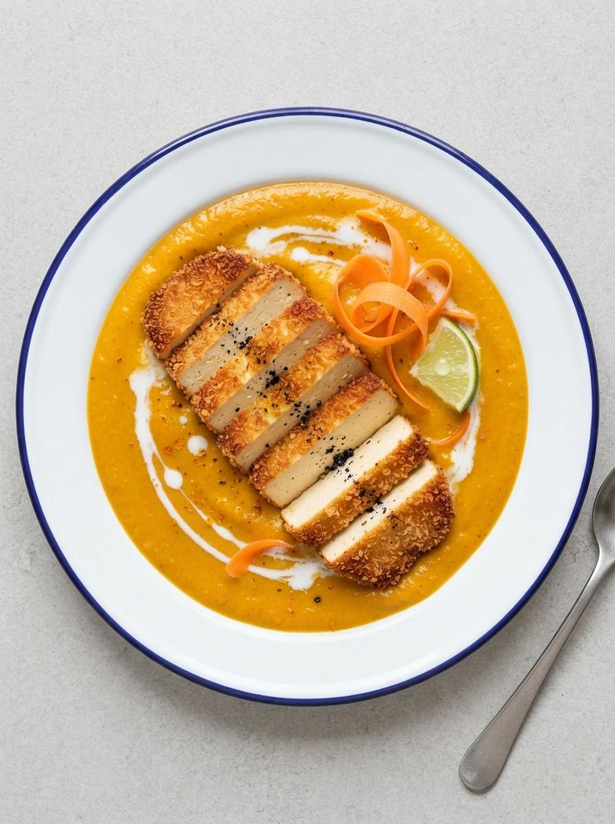 Vegan katsu curry