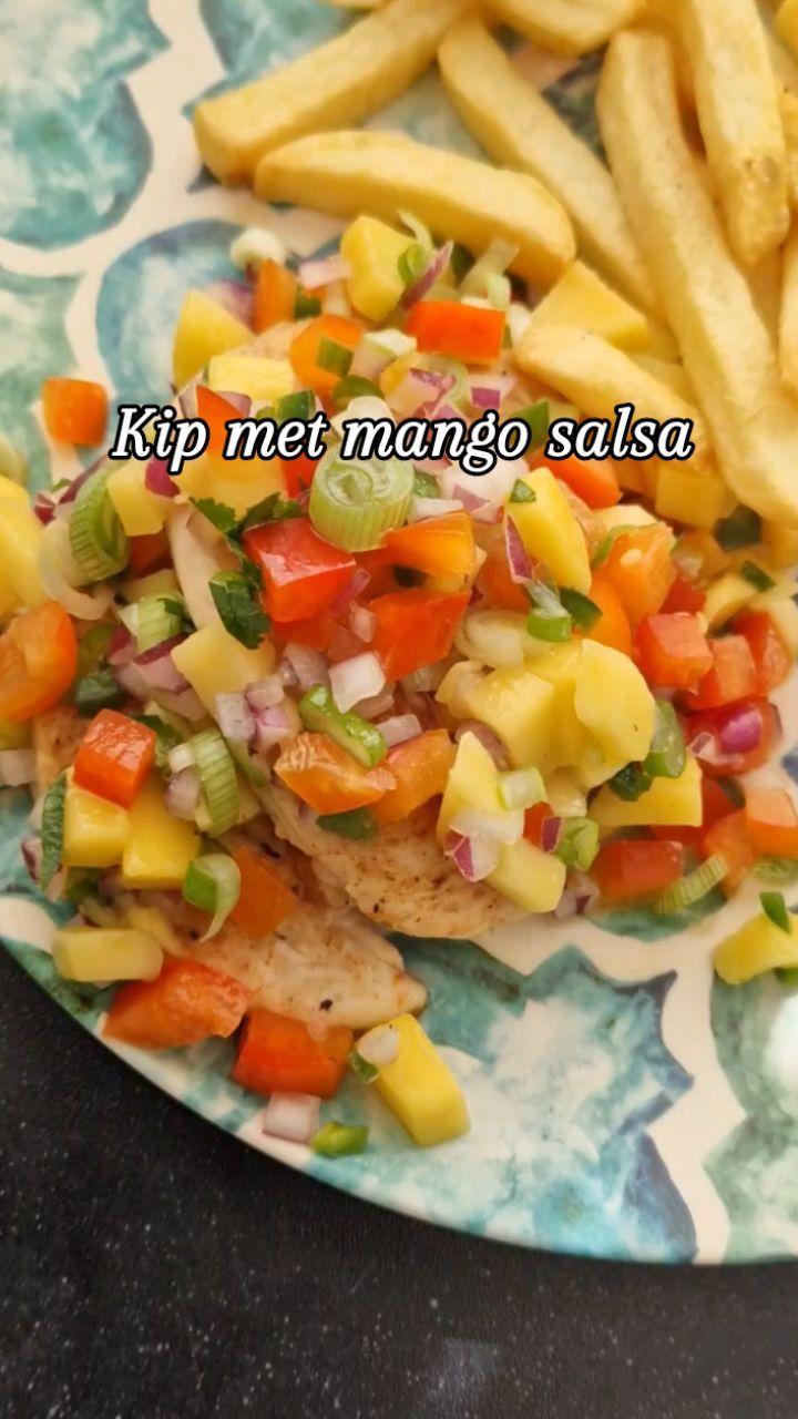 Kip met mango salsa