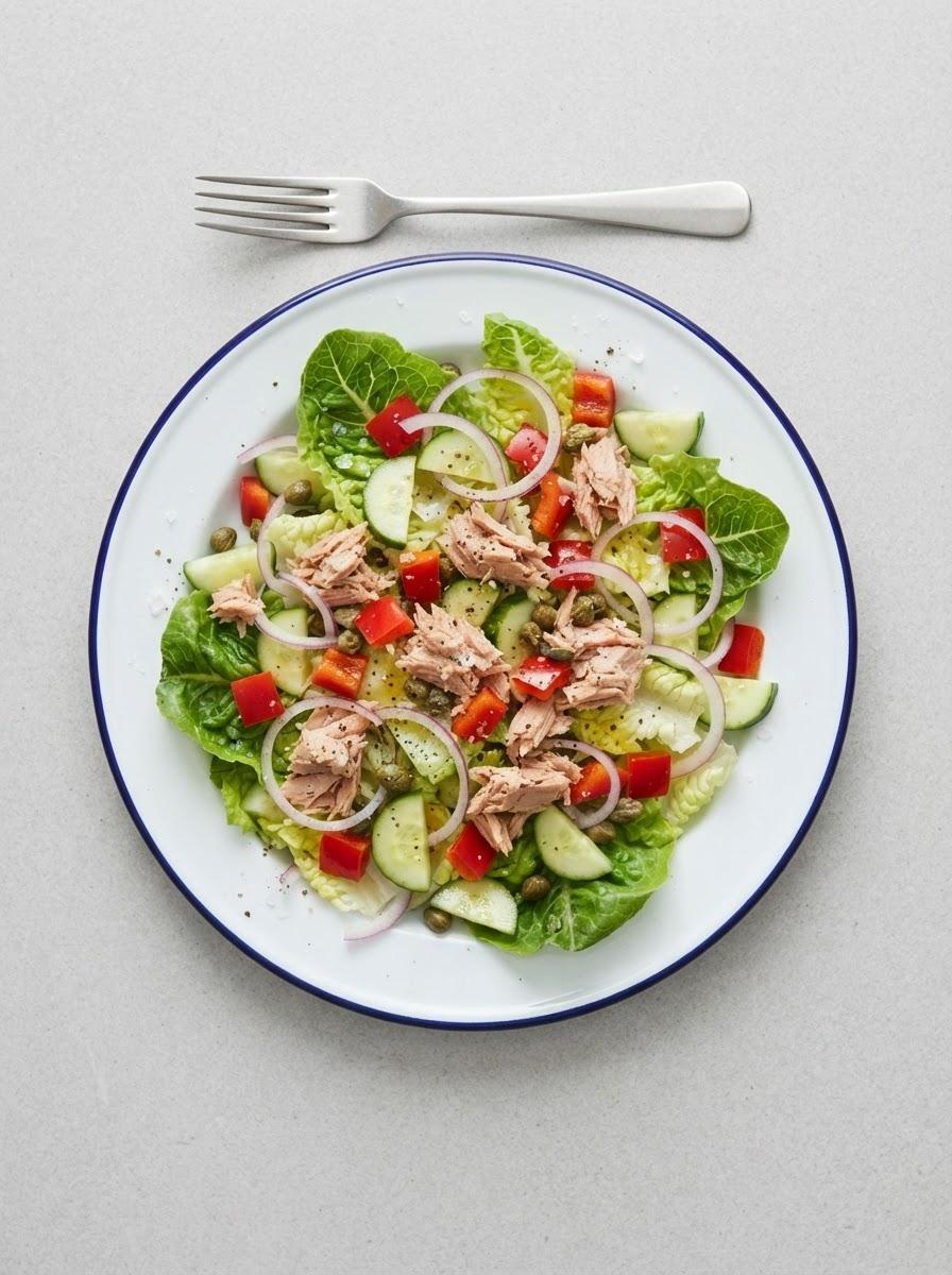 Caloriearme tonijn salade