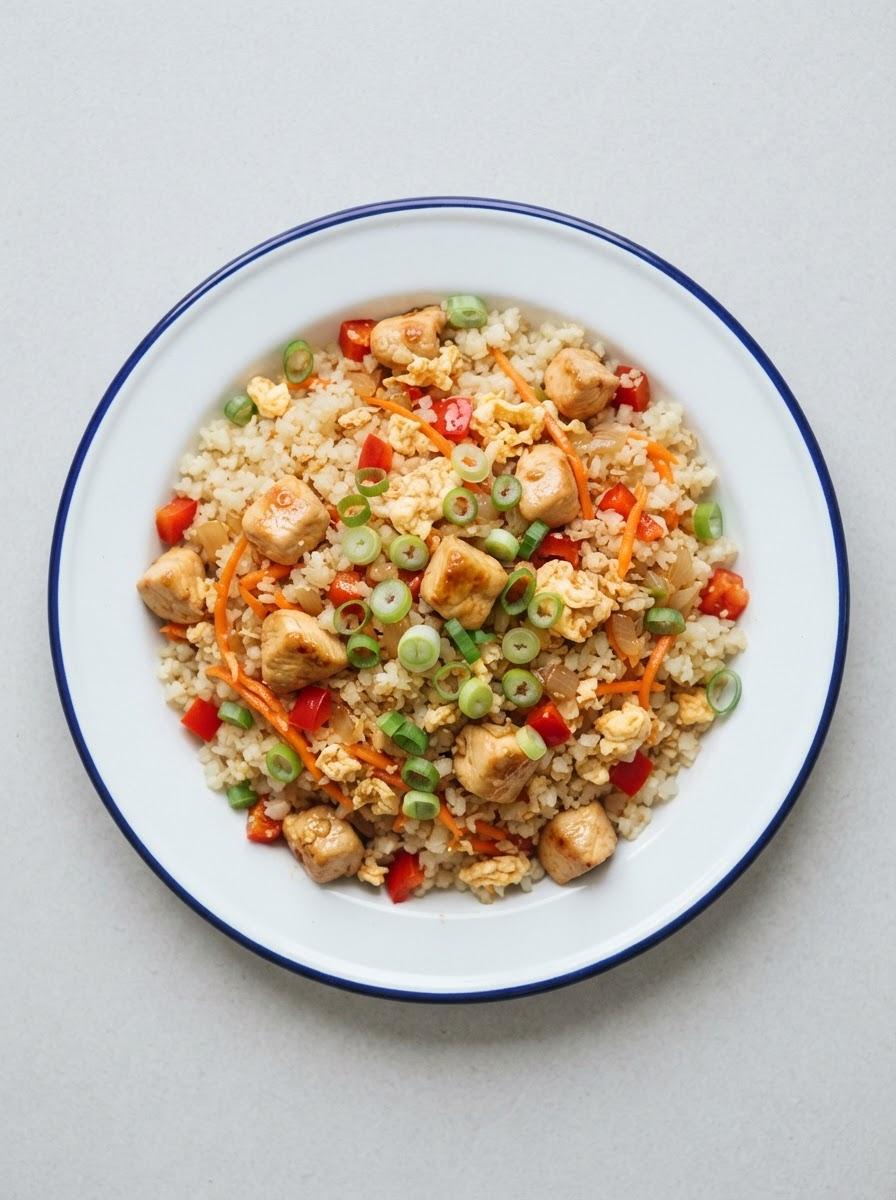 Caloriearme nasi goreng