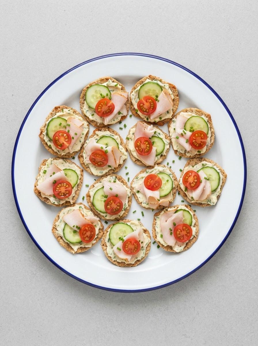 Caloriearme toastjes voor bij de borrel
