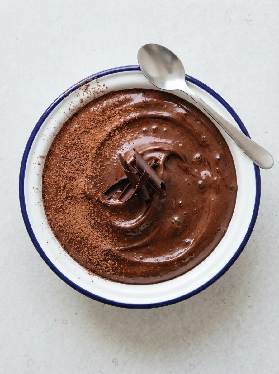 Koolhydraatarme chocolademousse