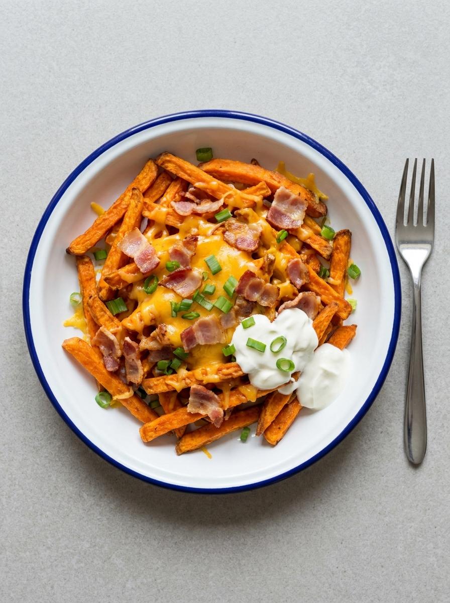 Loaded Sweet Potato Fries