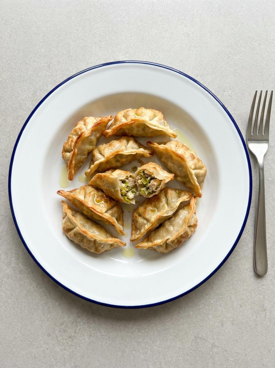 Airfryer Gyoza met Kip