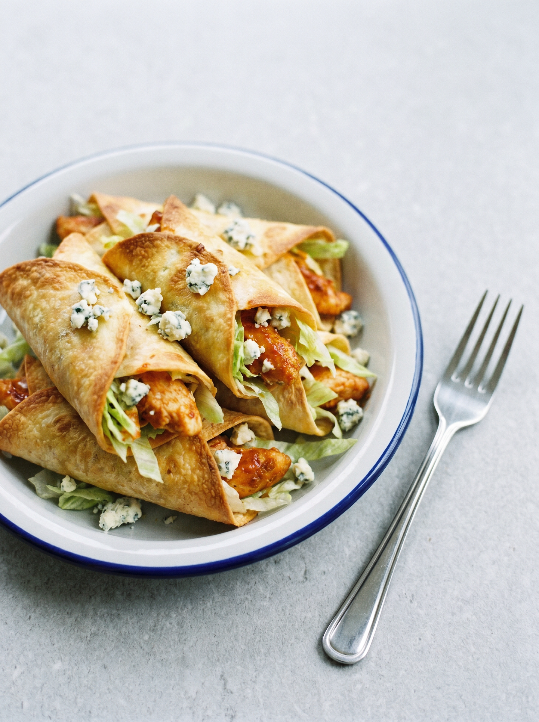 Buffalo Chicken Wrap Airfryer