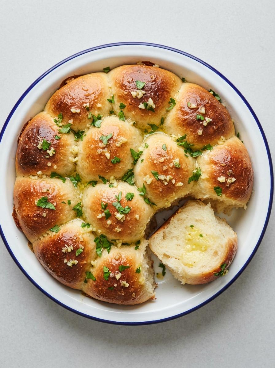 Vegan knoflookbrood
