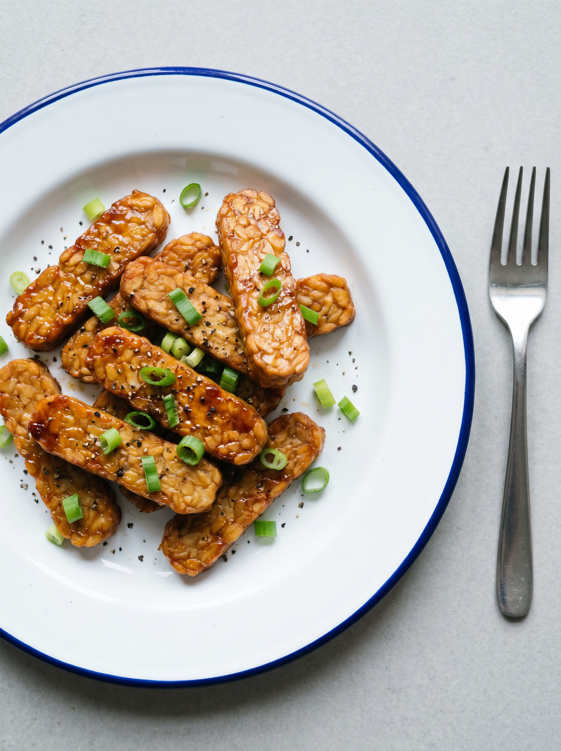 Airfryer Tempeh