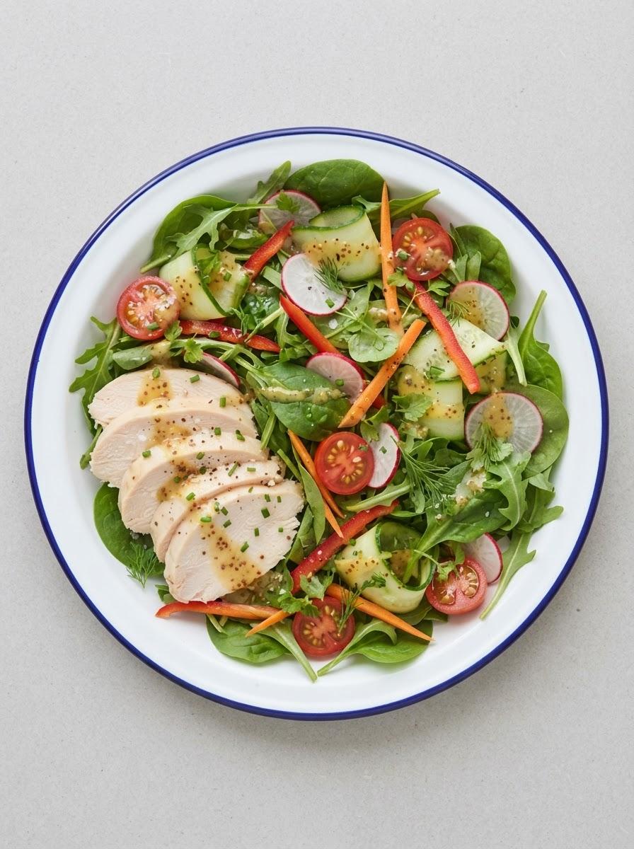Caloriearme honing-mosterddressing