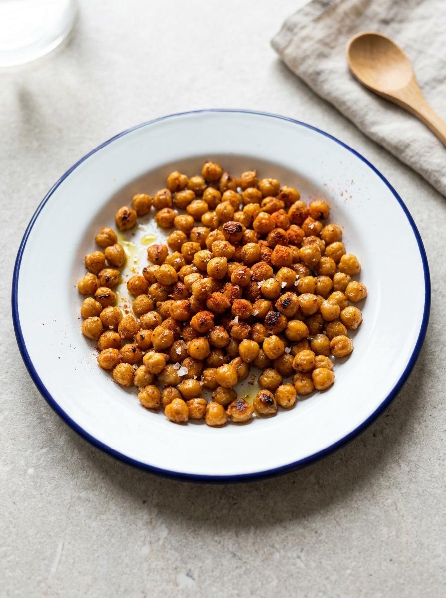 Krokante Kikkererwten uit de Airfryer