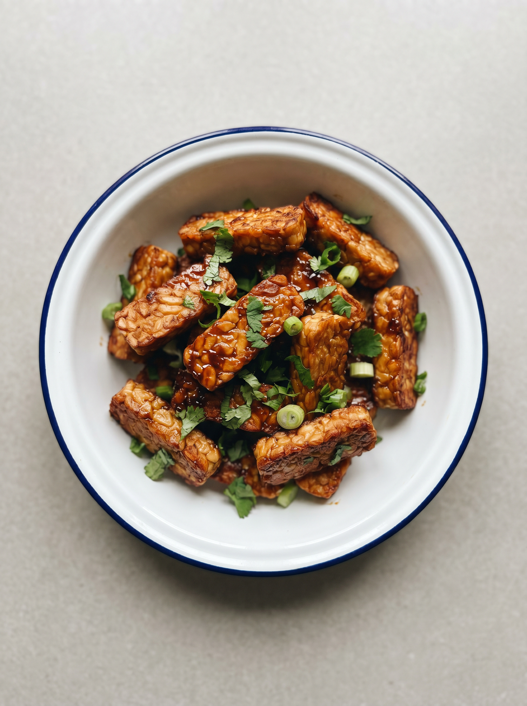Tempeh Ketjap uit de Airfryer