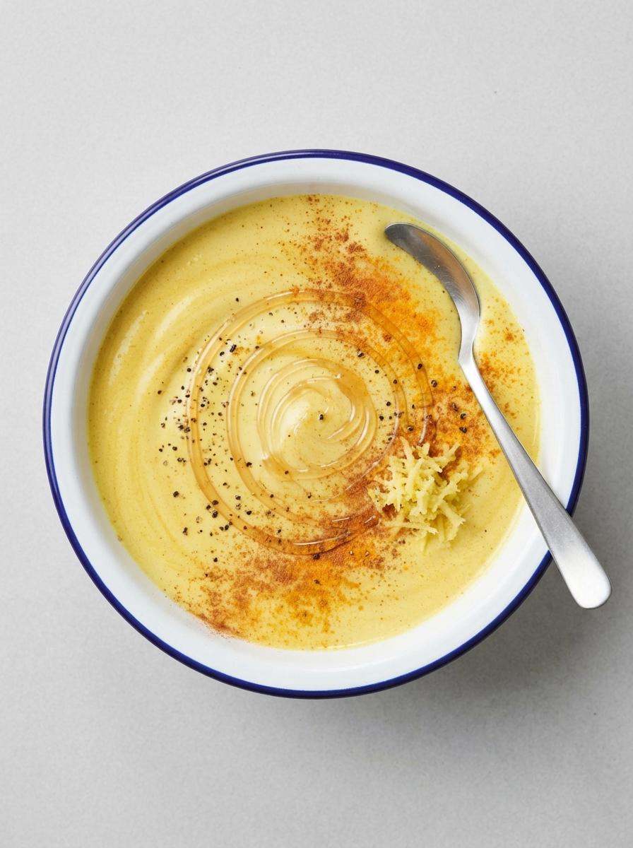 Eiwitrijke golden milk met extra eiwit