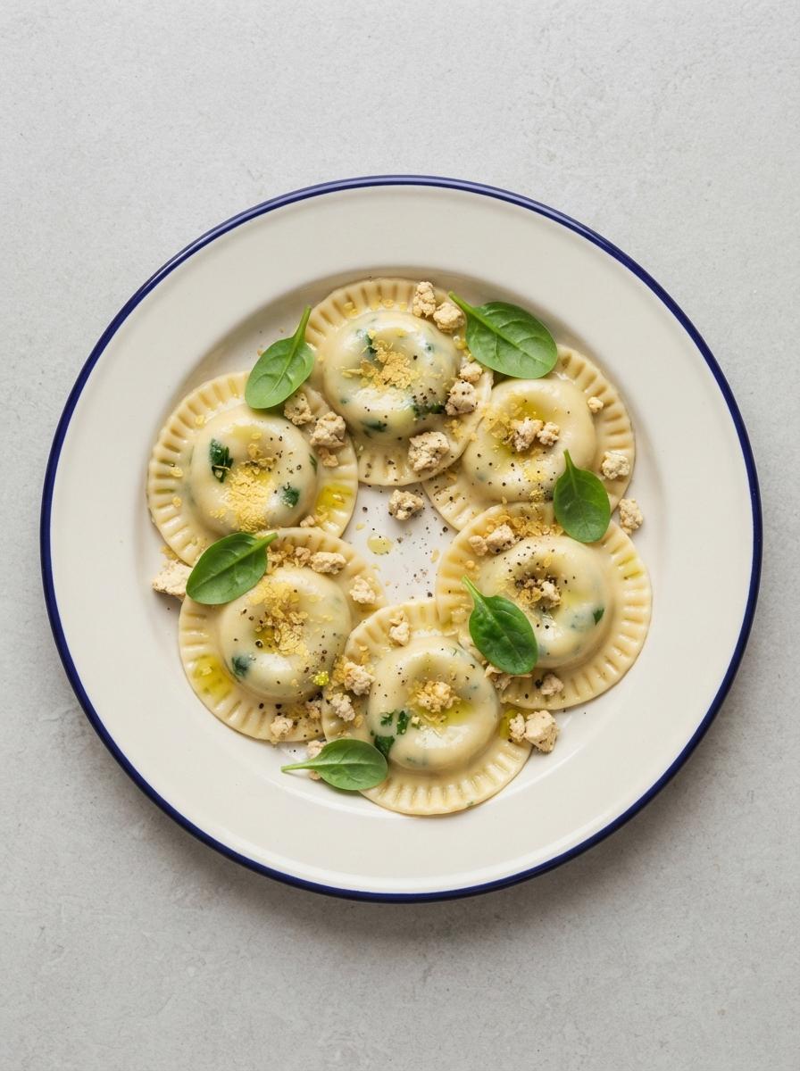 Vegan ravioli