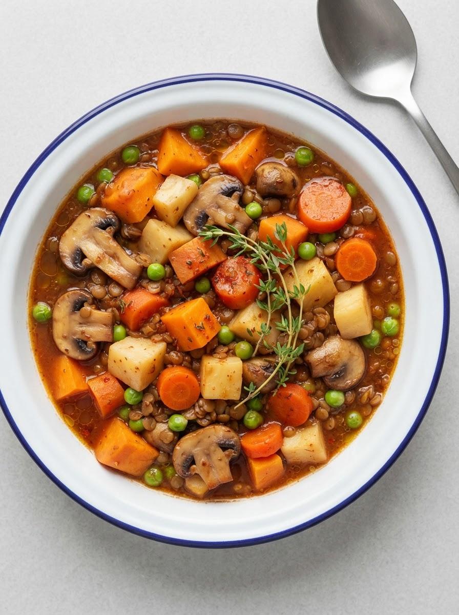 Vegetarische slowcookerstoof