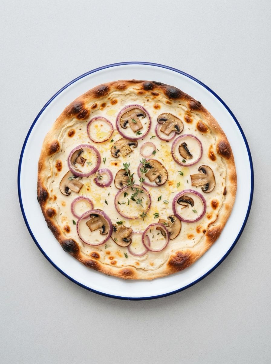 Vegan flammkuchen