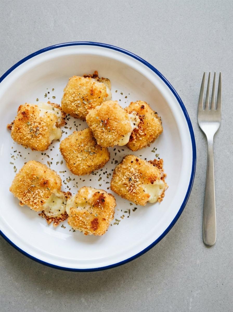Gepaneerde Mozzarella Airfryer