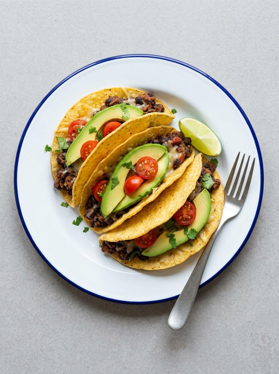 Airfryer Black Bean Tacos