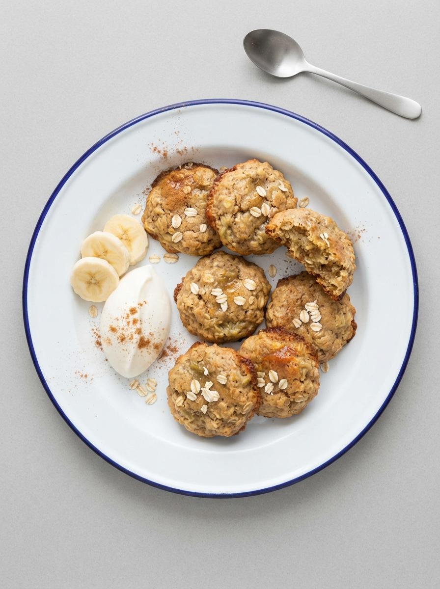 Eiwitrijke havermoutkoekjes met kwark