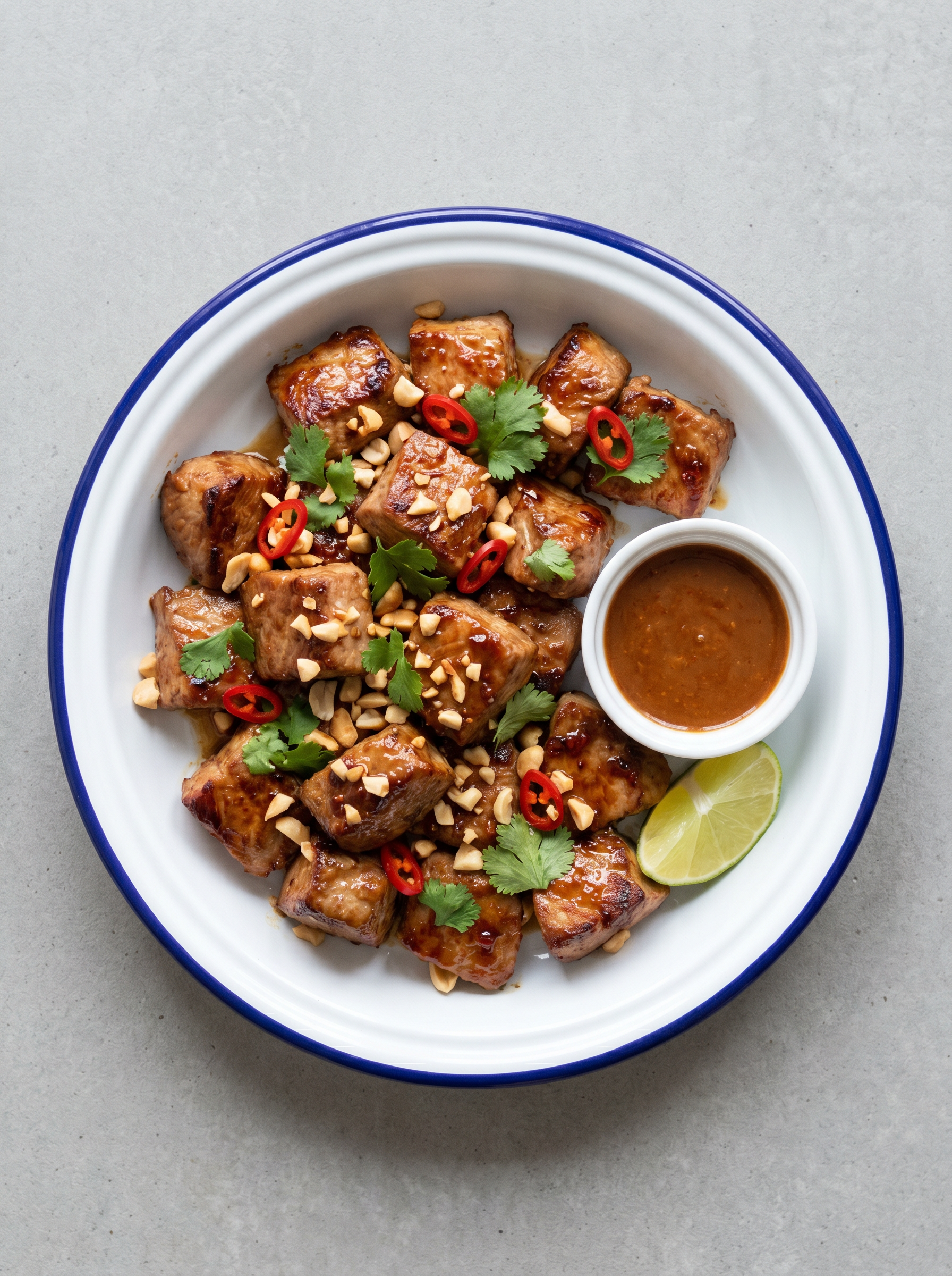 Airfryer Satay Varkenshaas