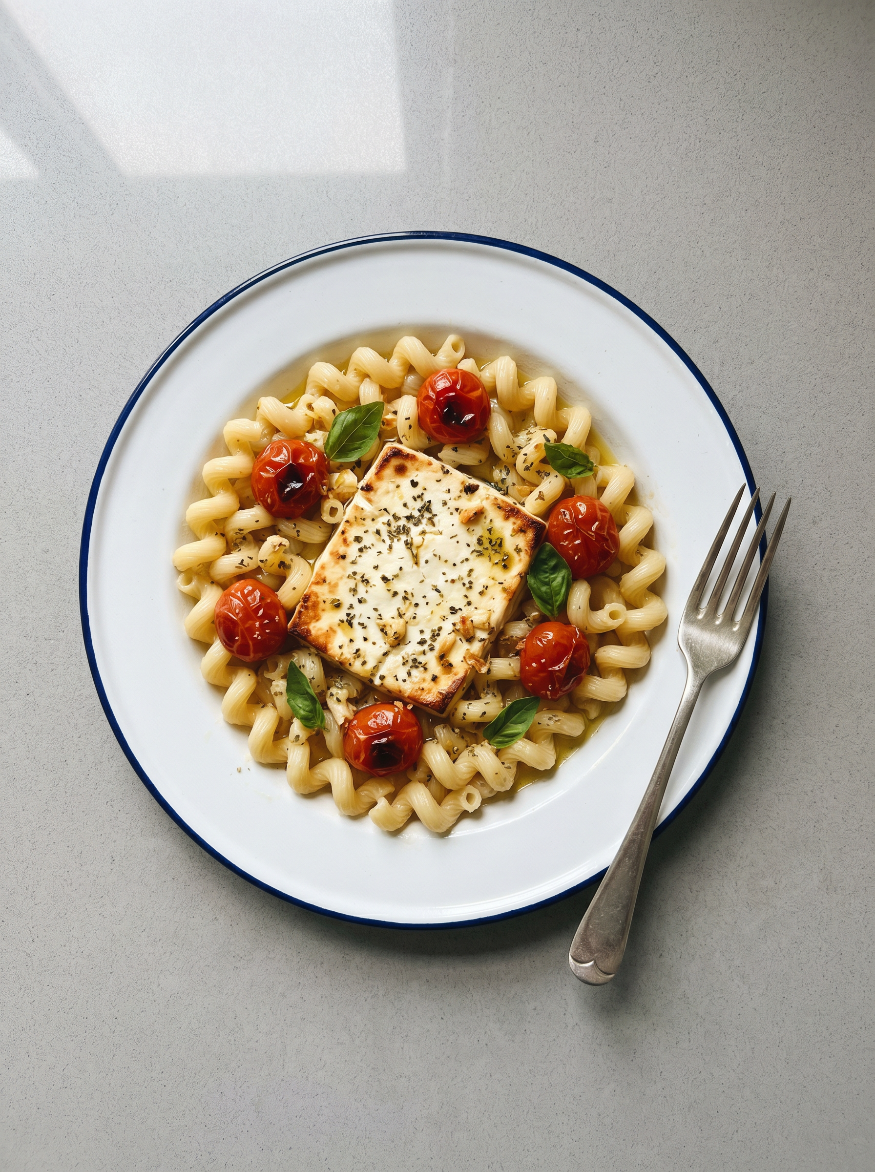 Airfryer Feta Pasta