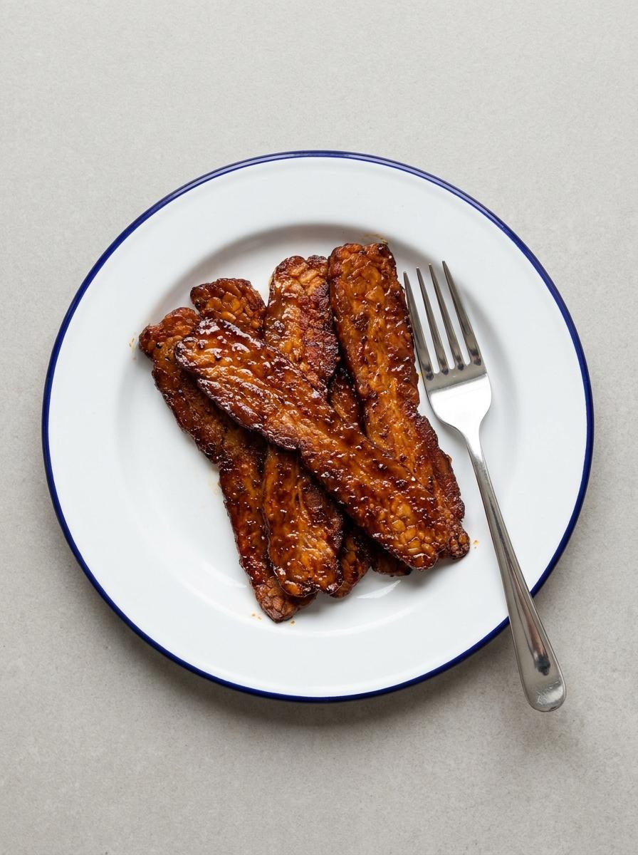 Airfryer Tempeh Bacon