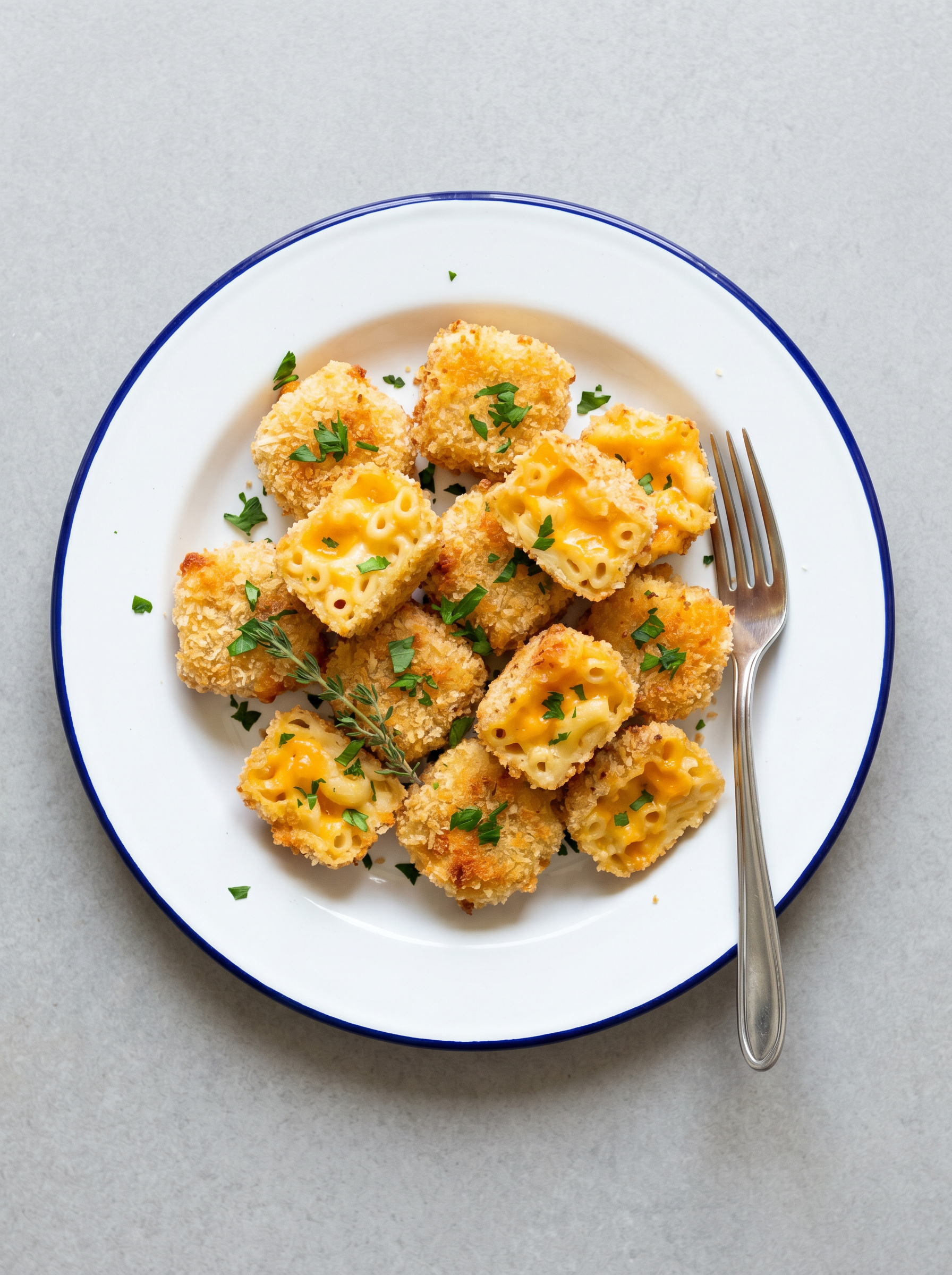 Mac and Cheese Bites in de Airfryer