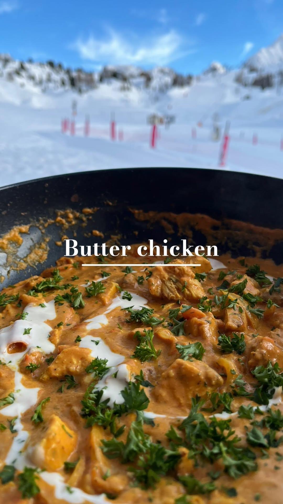 Butter chicken met kipfilet en kruidige saus