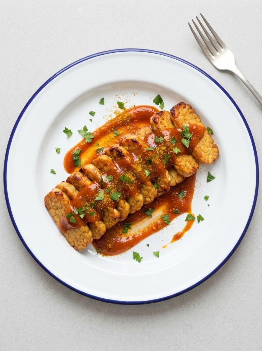 Vegetarische curryworst
