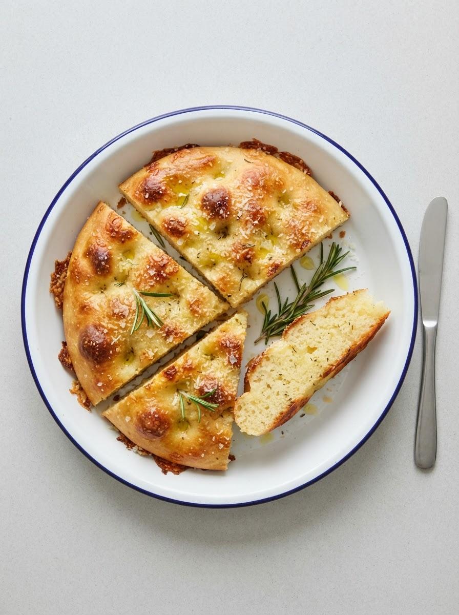 Koolhydraatarme focaccia