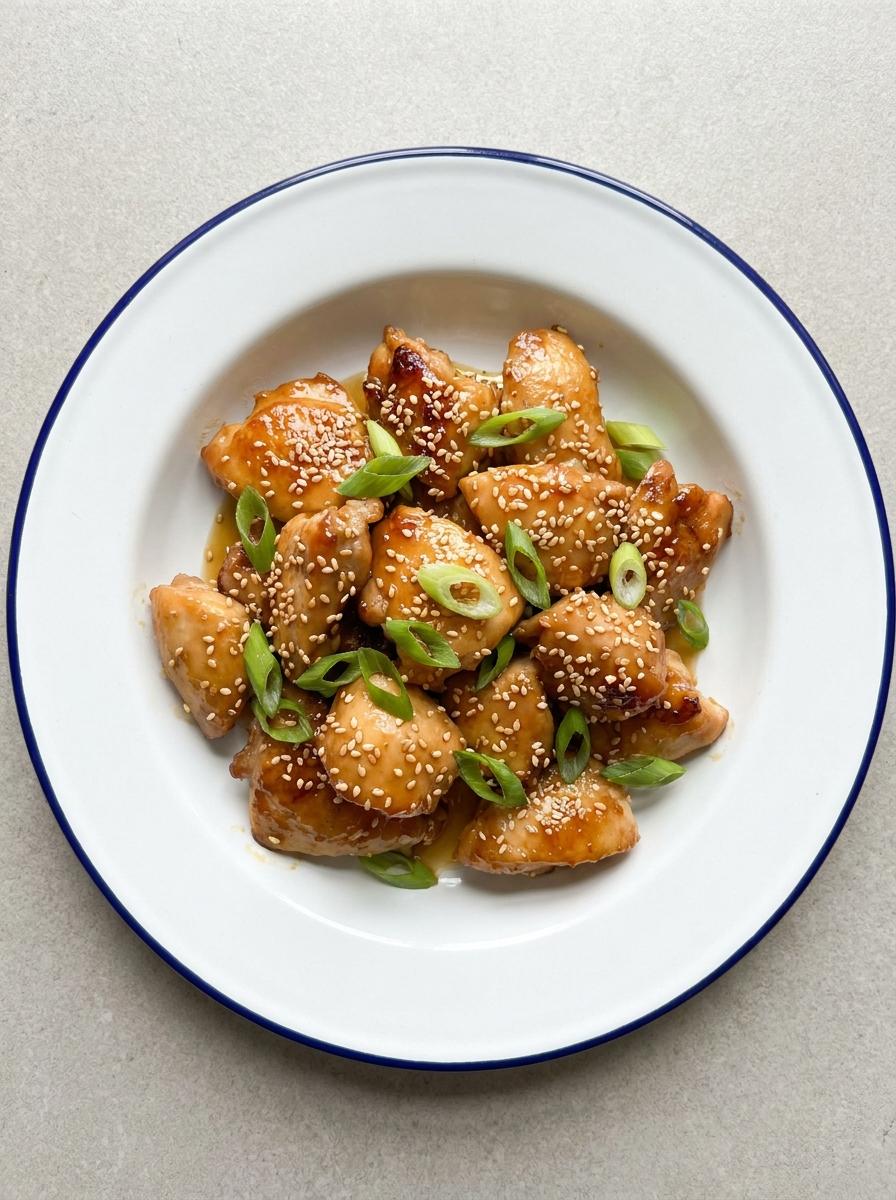 Honey Sesame Chicken Airfryer